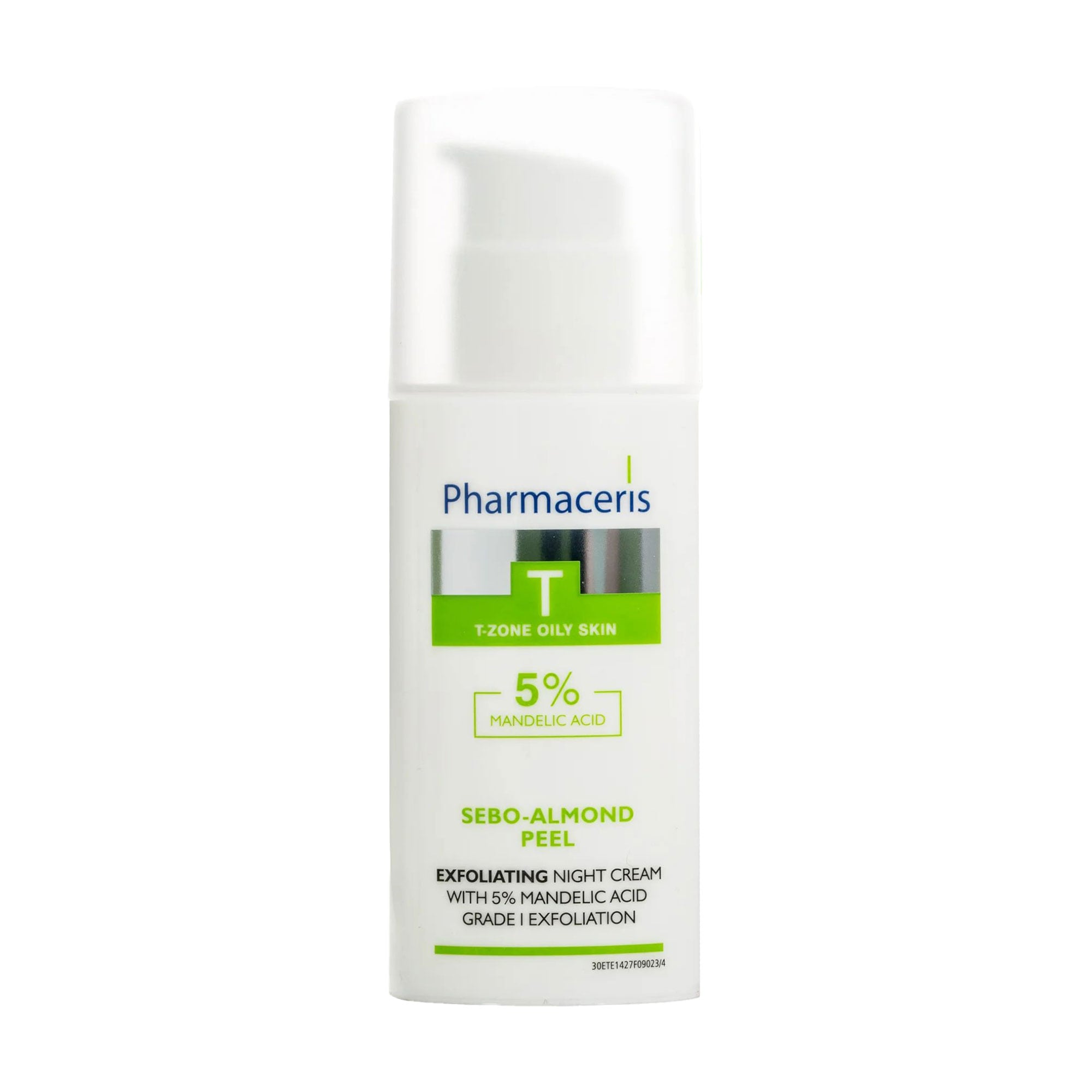 Нічний крем-пілінг для обличчя Pharmaceris T Sebo-Almond-Peel Exfoliting Night Cream з 5% мигдальною кислотою, 50 мл